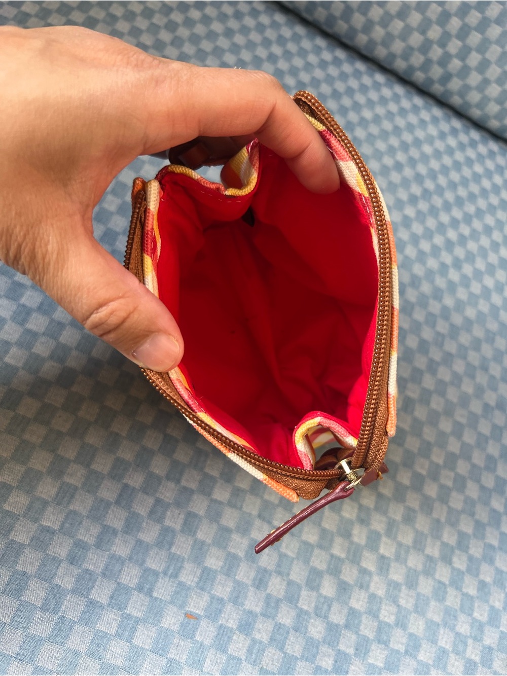 Dooney & Bourke Plaid Pouch - Picture 2 of 10